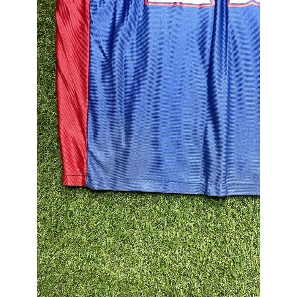Vintage Dodger Kansas Jayhawks Basketball Jersey Mens XL #21 Joel Embiid Blue